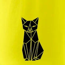 Origami mačka spredu