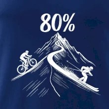 Narodeniny cyklista a lyžiar 80