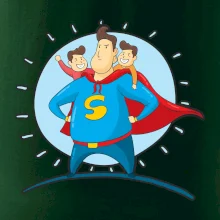 Otec superman - chlapec a chlapec