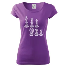 Šachové figúrky kreslené