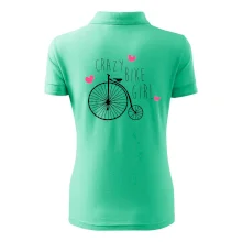 Crazy bike girl Crazy bike girl