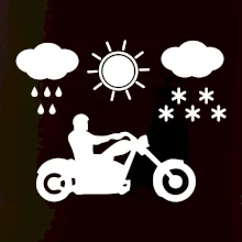 Motorkár za každého počasia - chopper