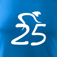 Cyklista oslavuje dvadsaťpäťku (25)