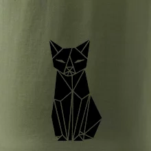 Origami mačka spredu