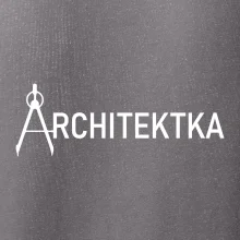 Architektka nápis