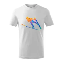 Skokan na lyžiach splash