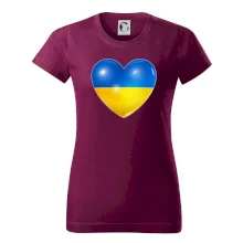 Ukrajina srdce vlajka Ukrajina srdce vlajka