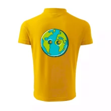 Planéta krajiny gombík (Pecka design)