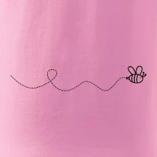 Dráha letu včely - vlnovka Dráha letu včely - vlnovka