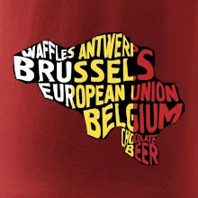 Mapy - názvy miest - Belgicko