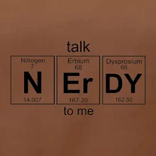 Talk nerdy - periodická tabuľka