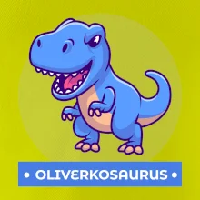 Dinosaurie mená - modrý dinosaurus
