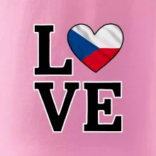 Love Česká vlajka