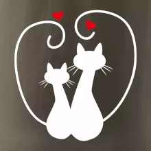 Mačky - Zamilovaný pár