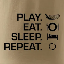Play Eat Sleep Repeat florbal Play Eat Sleep Repeat florbal