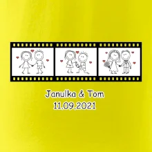 Svadobný deň - váš nápis (Hana-creative)