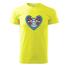 Folklór - srdce modré plné