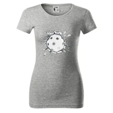 Florbal lopta v triku Florbal lopta v triku