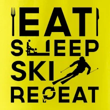Eat sleep ski repeat