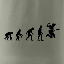 Evolúcia gitarista - výskok