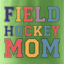 Field hockey mom - športové písmo