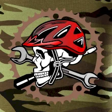 Lebka biker opravár Lebka biker opravár