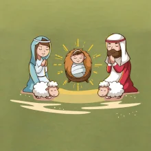 Ježiško v jasličkách