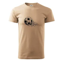 Futbalová lopta - kresba ceruzkou