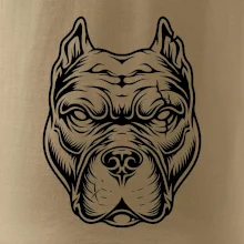 Americký stafordšírsky teriér hlava