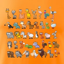 Tričko plné zvieratiek