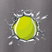 Tenisová loptička v triku