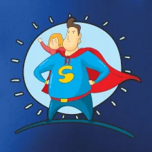 Táta superman - dievča