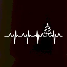 EKG Vianočný stromek EKG Vianočný stromek