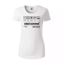 Čiarový kód - Vodič kamiónu Čiarový kód - Vodič kamiónu