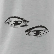 Párový motív - oko prižmúrené