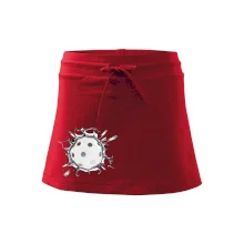 Florbal lopta v triku Florbal lopta v triku