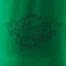 Steampunk srdce kreslené