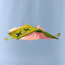 Kreslená kniha unavená