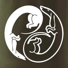 Jazvečíky - Jin jang