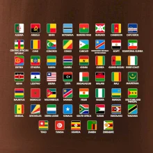 Vlajky štátov - Afrika