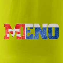 Slovenská vlajka - Váš nápis