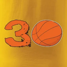 Basketball okrúhle narodeniny 30