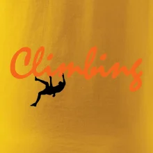 Climbing písací text Climbing písací text