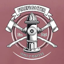 Firefighter logo Fire and rescue