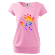 LGBT hand print