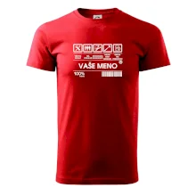 Vaše meno - čiarový kód