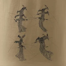 Skrútený stožiar vysokého vedenia