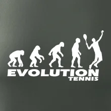 Evolúcia tenis chlapec