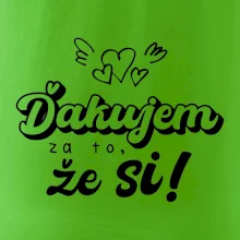 Písacie ďakujem za to, že si