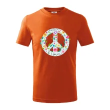 Peace and love symbol